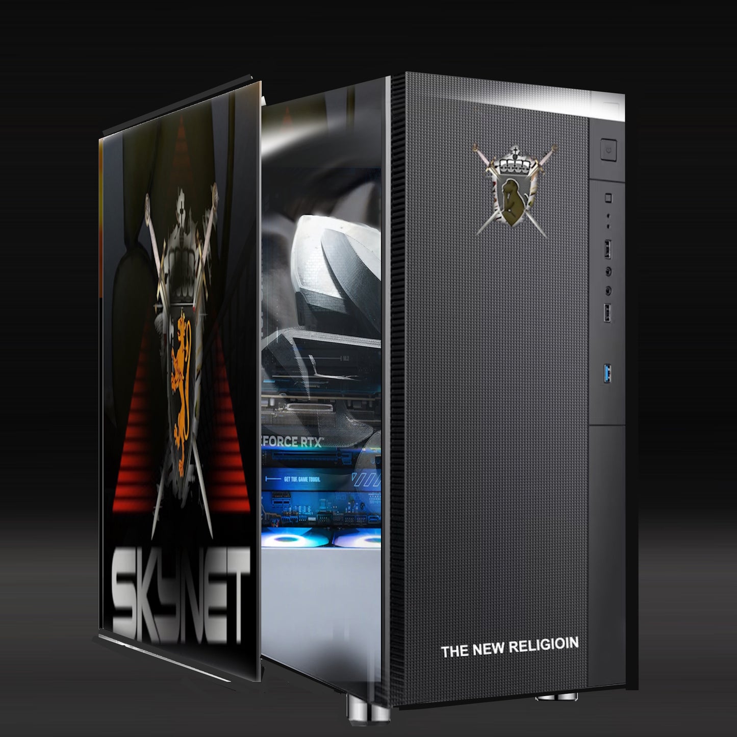 The New Religion | Desktop ATX Mid Tower | Skynet